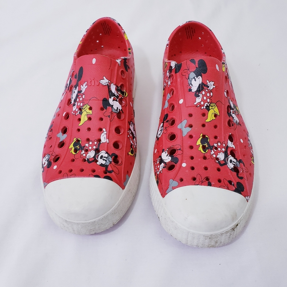 Disney Parks Minnie Mouse Native Slip On Shoes Sneakers Size 5 Women - Picture 9 of 9